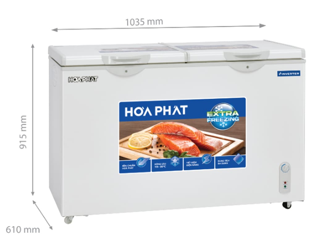 Tủ đông Hòa Phát Inverter 205 Lít HPF BD8205